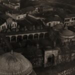 Üç Şerefeli Cami Kubbesinden Peykler Medresesi