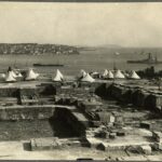 Dolmabahçe Sırtlarında Aziziye Camii İnşaatı