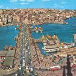 Yeni Cami Minaresi’nden Karaköy ve Galata Köprüsü