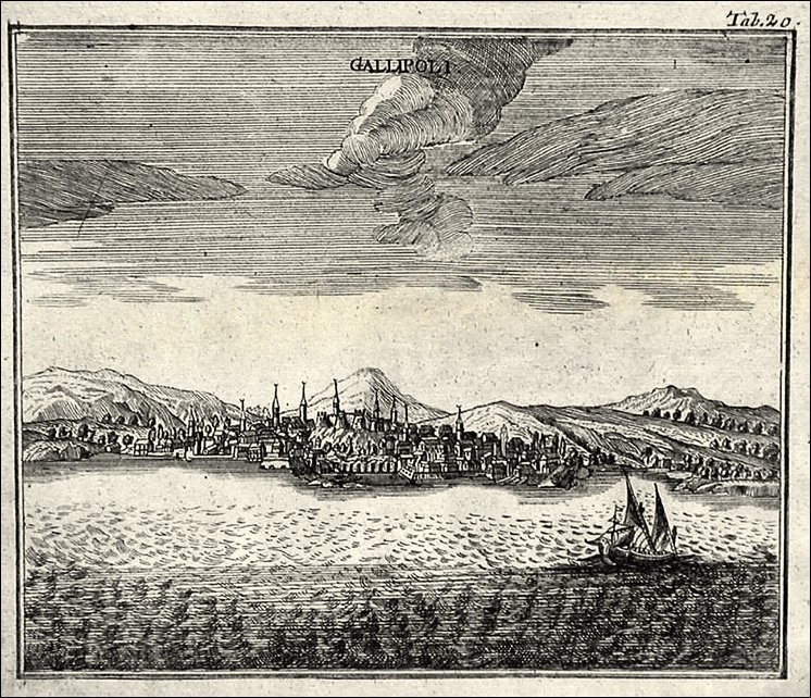 OSMANLI KARTPOSTAL OTTOMAN NAVIGATION (304)