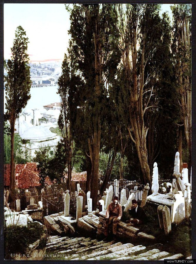 ofaltuntas A part of the Eyoub cemetery Consta