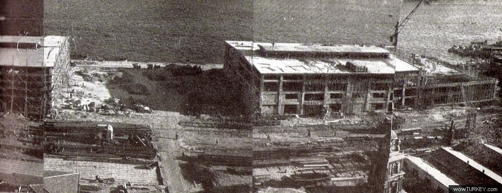 antredepoların inşası 1950ler
