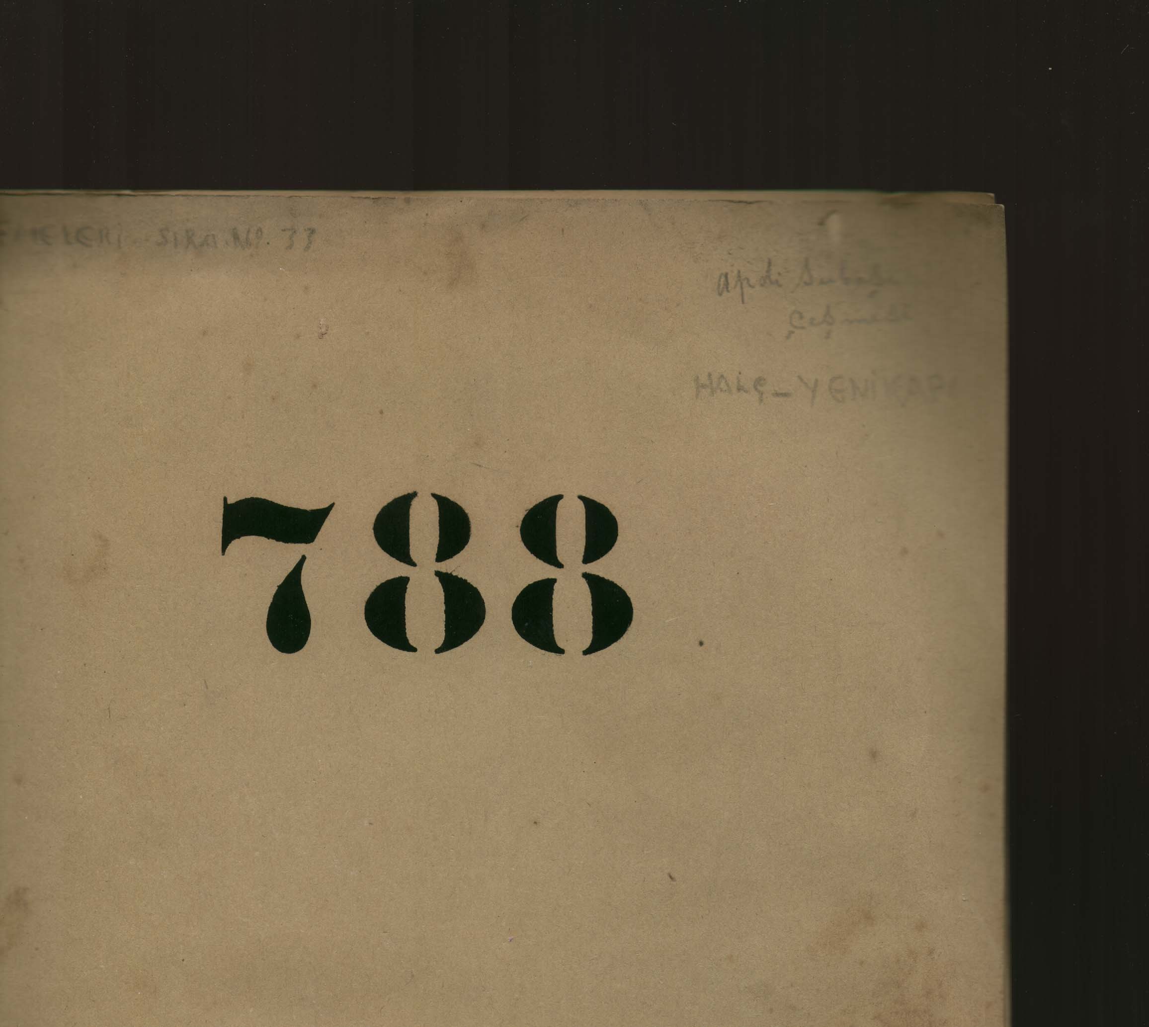 ABDİ SUBAŞI ÇEŞMESİ — Document