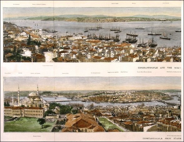 OSMANLI KARTPOSTAL OTTOMAN NAVIGATION (174)