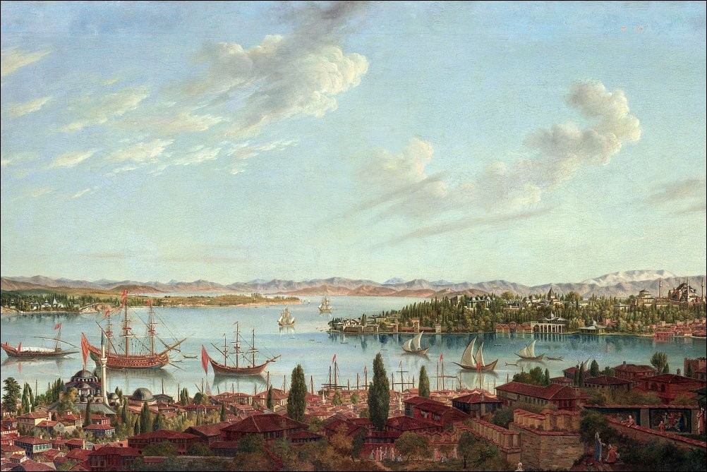 OSMANLI KARTPOSTAL OTTOMAN NAVIGATION (265)
