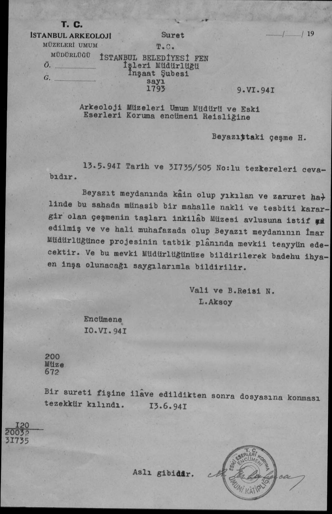 HACI MAHMUT ÇEŞMESİ — Document