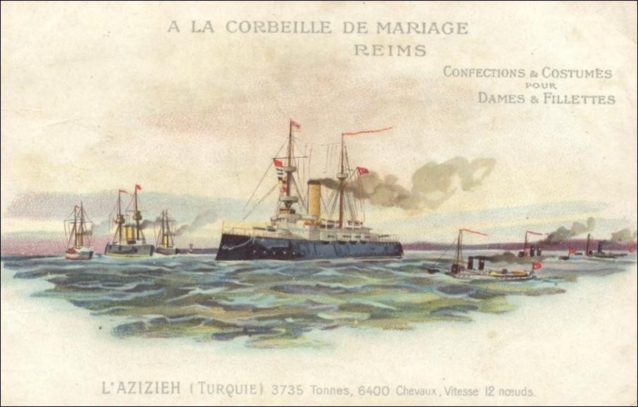 OSMANLI KARTPOSTAL OTTOMAN NAVIGATION (49)