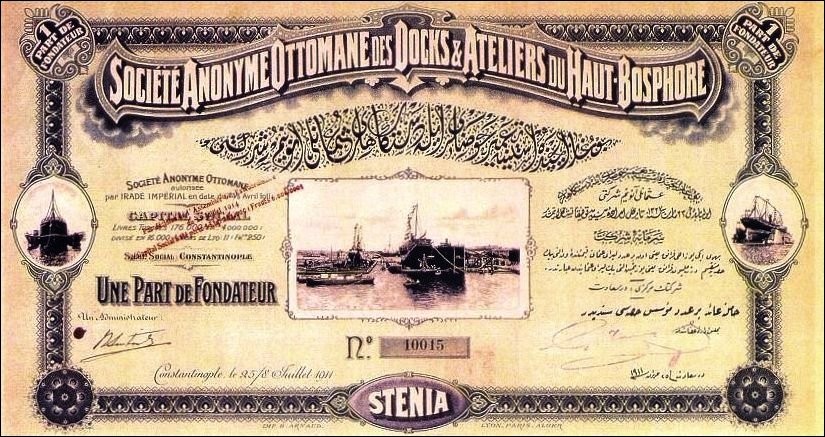 OSMANLI KARTPOSTAL OTTOMAN NAVIGATION (102)