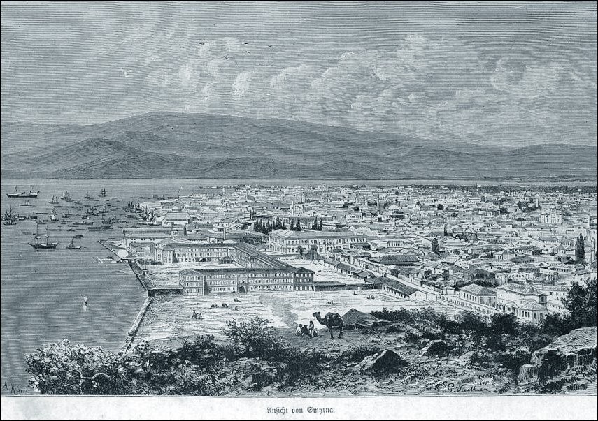 OSMANLI KARTPOSTAL OTTOMAN NAVIGATION (345)
