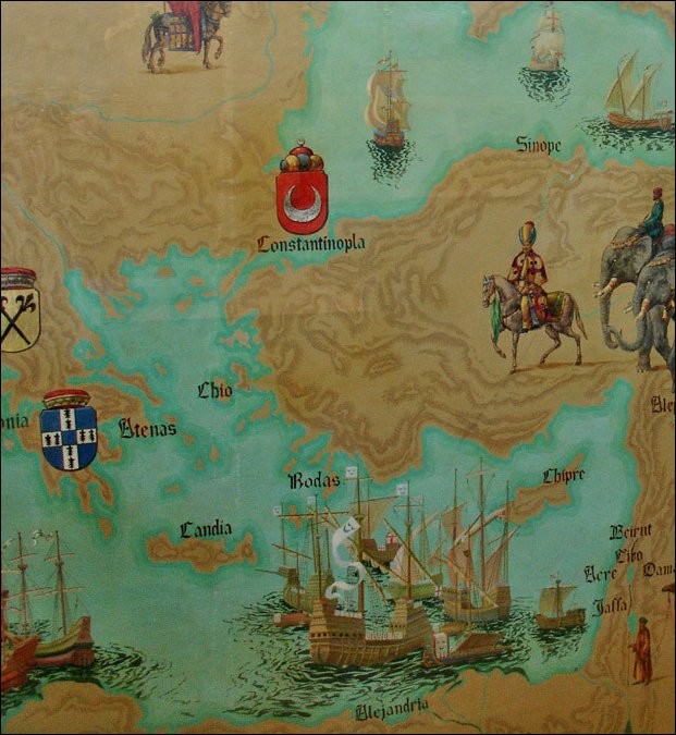 OSMANLI KARTPOSTAL OTTOMAN NAVIGATION (177)