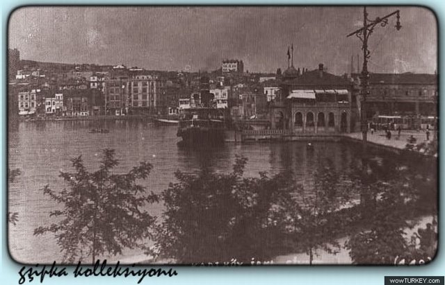 sguner Kadikoy iskelesi ve civari