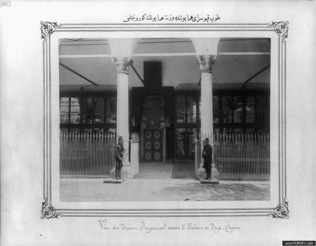 ofaltuntas Topkapi Sarayinda hazine dairesi 1880-1893