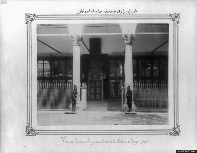 ofaltuntas Topkapi Sarayinda hazine dairesi 1880-1893