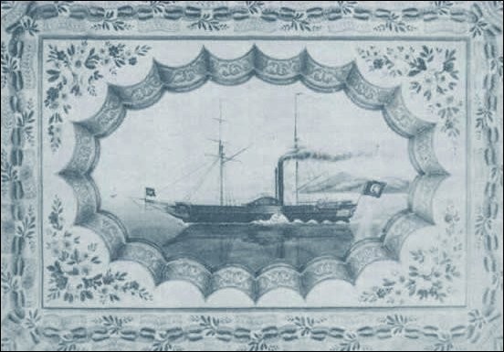 OSMANLI KARTPOSTAL OTTOMAN NAVIGATION (545)