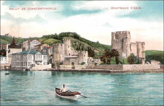 OSMANLI KARTPOSTAL OTTOMAN NAVIGATION (891)