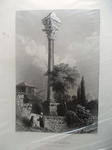 Column of Marcian — Archive image