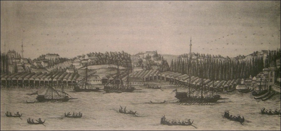 OSMANLI KARTPOSTAL OTTOMAN NAVIGATION (450)