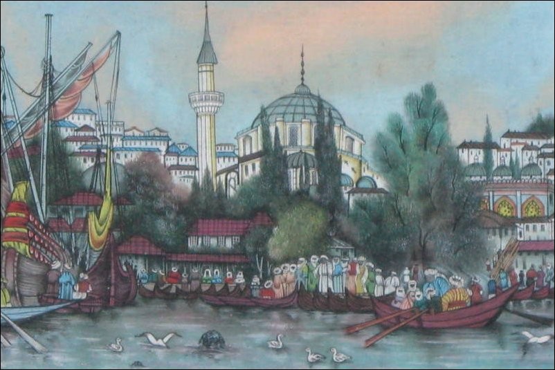 OSMANLI KARTPOSTAL OTTOMAN NAVIGATION (492)