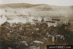 K idea from Galata tower Tophane 7agustos1868