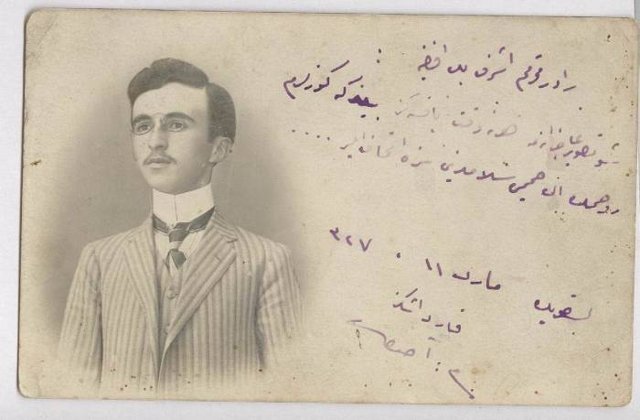 1911-OSMANLI-BAY-ILGINC-FOTOGRAF  34828713 0
