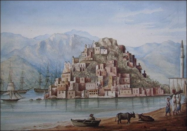 OSMANLI KARTPOSTAL OTTOMAN NAVIGATION (681)