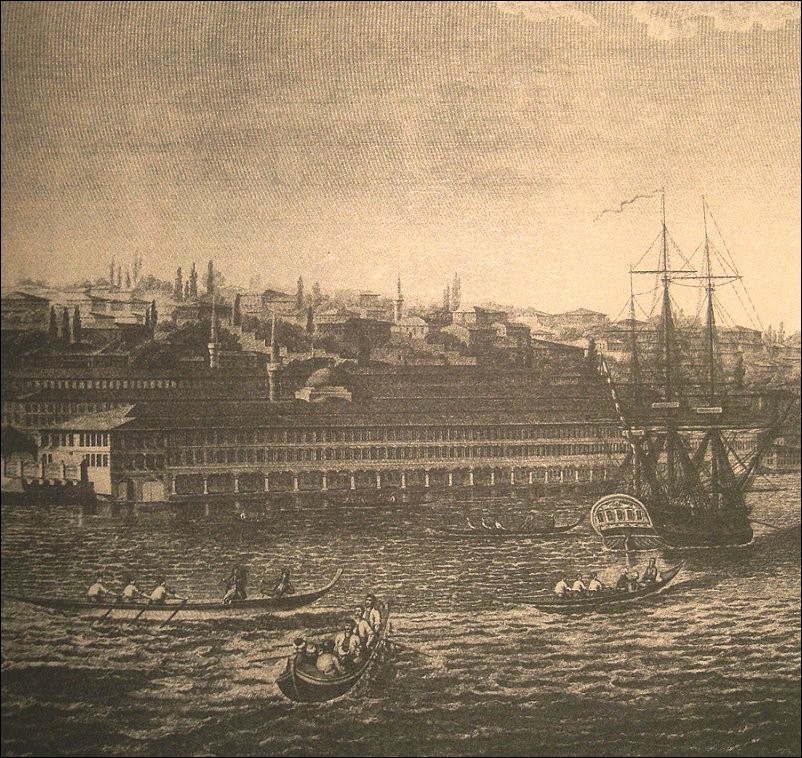 OSMANLI KARTPOSTAL OTTOMAN NAVIGATION (443)