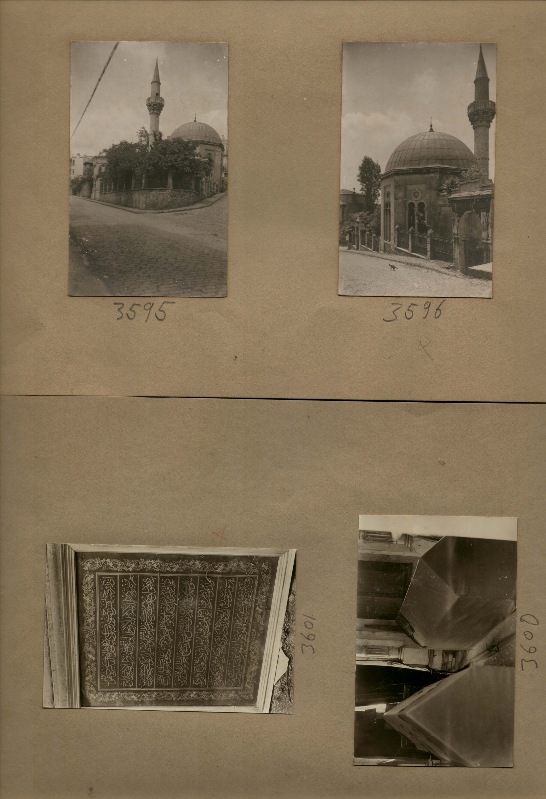 KEÇECİ ZADE FUAD PAŞA CAMİİ VE TÜRBESİ — Albüm sayfası adayı