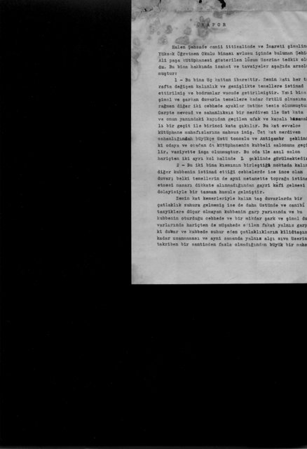 ŞEHİT ALİ PAŞA KÜTÜPHANESİ — Document