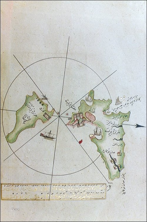 OSMANLI KARTPOSTAL OTTOMAN NAVIGATION (594)
