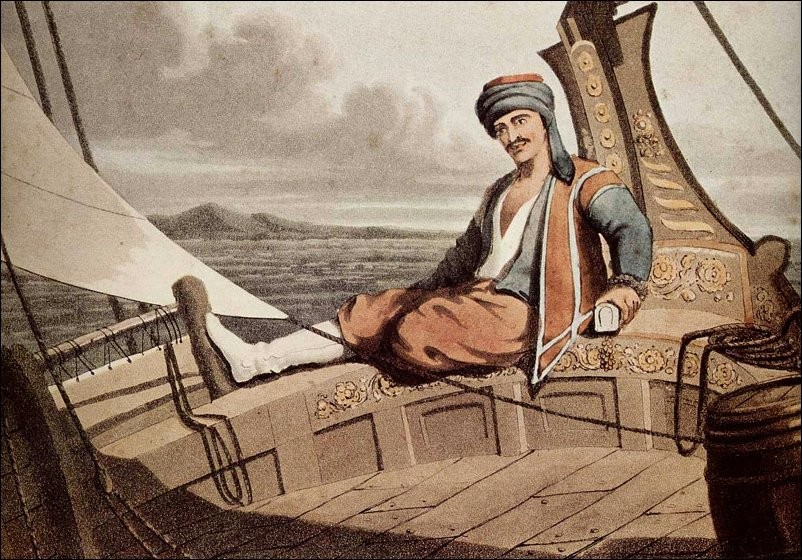 OSMANLI KARTPOSTAL OTTOMAN NAVIGATION (341)