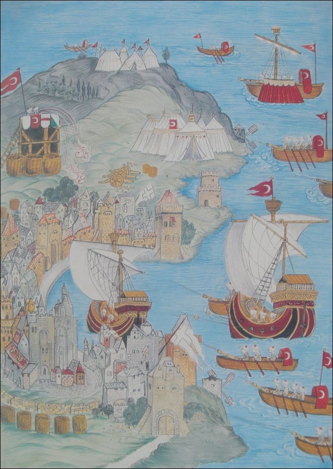 OSMANLI KARTPOSTAL OTTOMAN NAVIGATION (346)