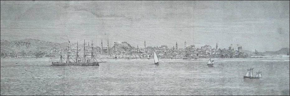OSMANLI KARTPOSTAL OTTOMAN NAVIGATION (894)