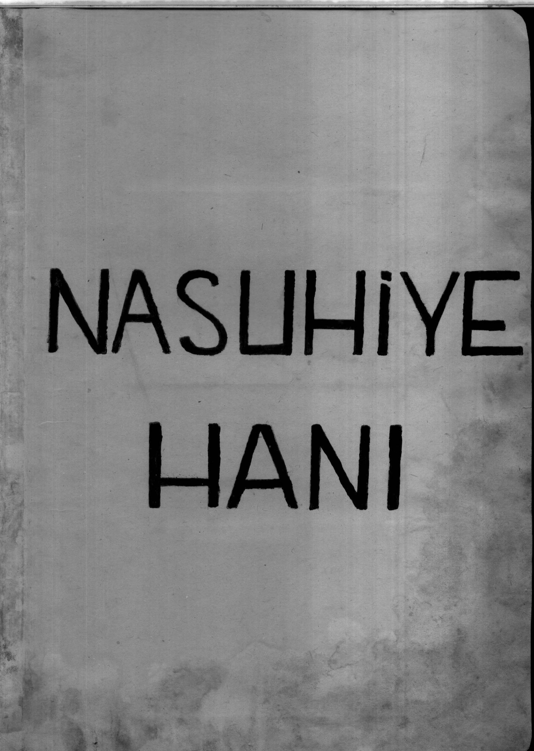 NASUHİYE HANI — Belge