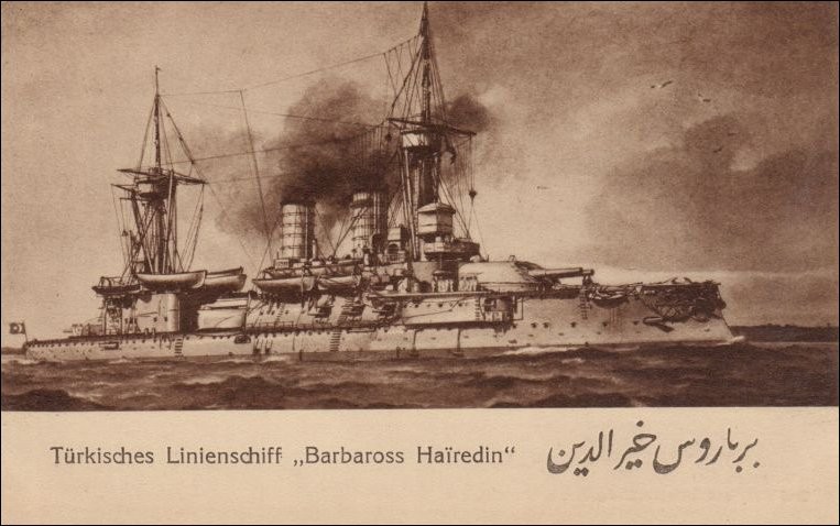 OSMANLI KARTPOSTAL OTTOMAN NAVIGATION (349)