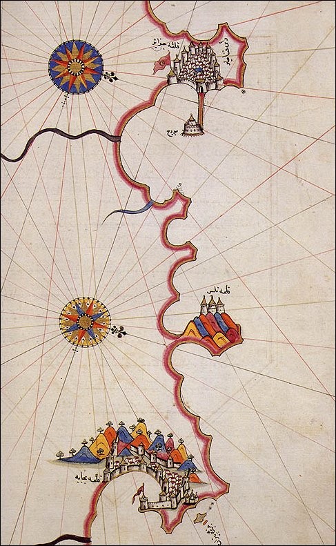 OSMANLI KARTPOSTAL OTTOMAN NAVIGATION (563)