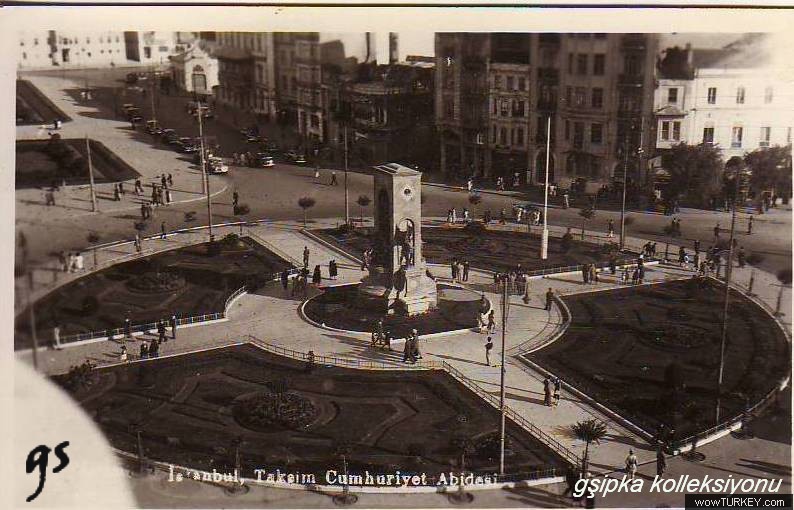 sguner Cumhuriyet Abidesi Taksim Ist