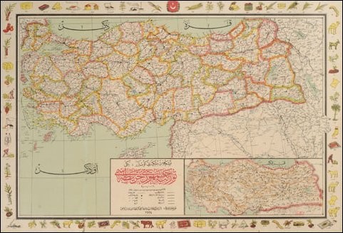 OSMANLI KARTPOSTAL OTTOMAN NAVIGATION (522)