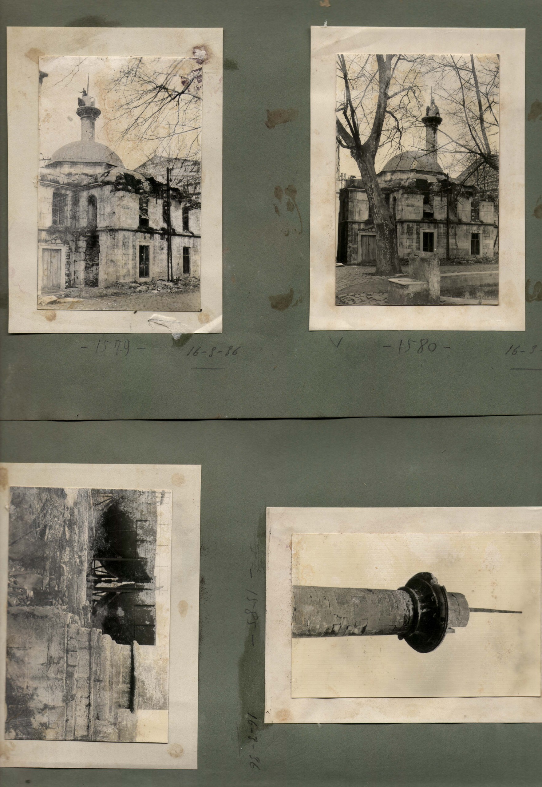 SARAYI CEDİT VE ORTA ESKİ TIBBİYE CAMİ — Albüm sayfası adayı