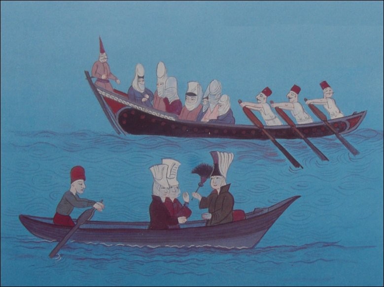 OSMANLI KARTPOSTAL OTTOMAN NAVIGATION (216)