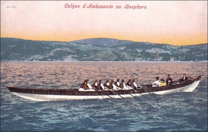 OSMANLI KARTPOSTAL OTTOMAN NAVIGATION (451)