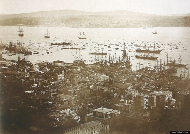 idea from Galata tower Tophane 7agustos1885
