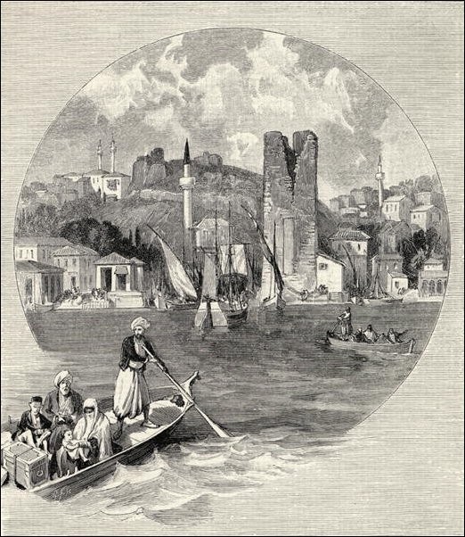 OSMANLI KARTPOSTAL OTTOMAN NAVIGATION (253)