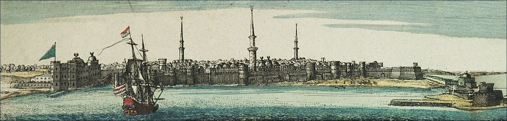 OSMANLI KARTPOSTAL OTTOMAN NAVIGATION (402)