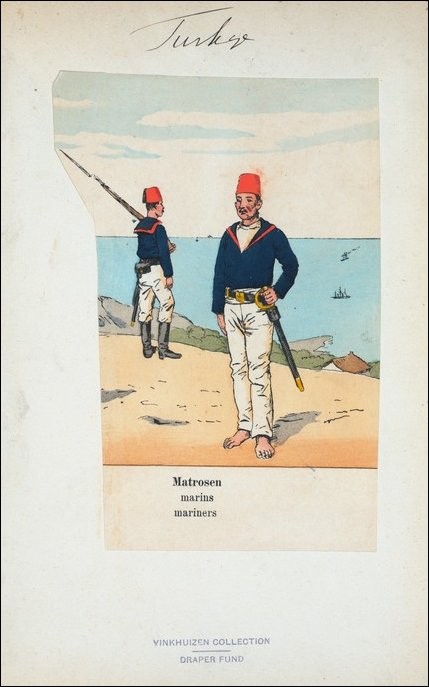 OSMANLI KARTPOSTAL OTTOMAN NAVIGATION (255)