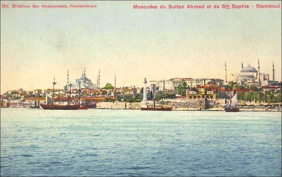OSMANLI KARTPOSTAL OTTOMAN NAVIGATION (789)