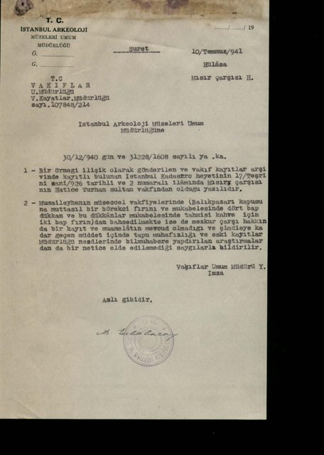 MISIR ÇARŞISI — Document