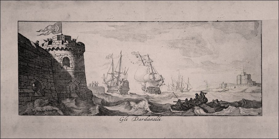 OSMANLI KARTPOSTAL OTTOMAN NAVIGATION (383)