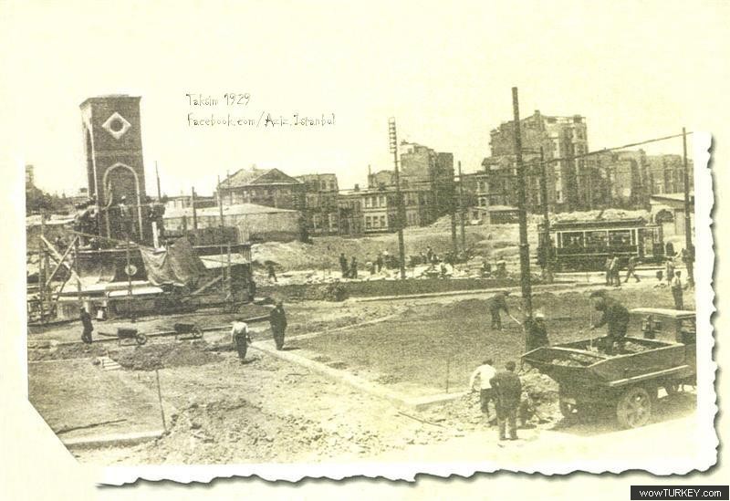 derbeder2007 taksim 1929 acilistan 1 sene sonra
