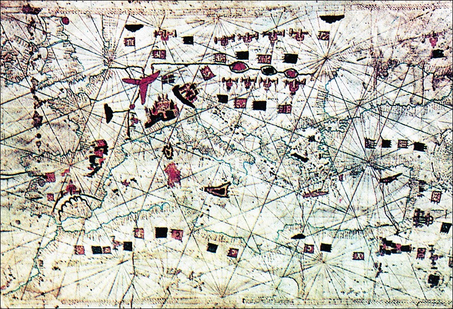 OSMANLI KARTPOSTAL OTTOMAN NAVIGATION (406)