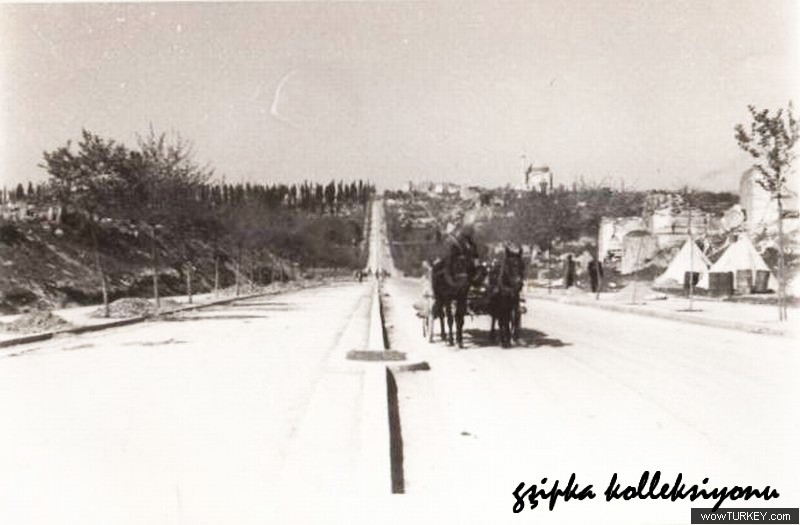 EDIRNEKAPI-TOPKAPI YOLU 1950